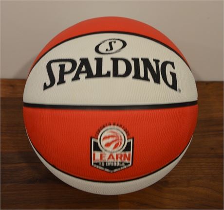 Toronto Raptors Learn to Dribble Spalding Basketball
