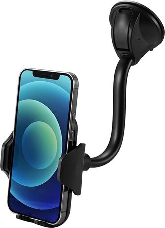 LAX Gadgets Gooseneck Phone Mount for Car – Cradle Cell Phone Car Mount