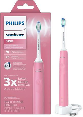 Philips Sonicare 3100 Power Toothbrush, Rechargeable Electric Toothbrush
