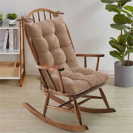 Sweet Home Collection Rocking Chair Cushion Premium Tufted Pads