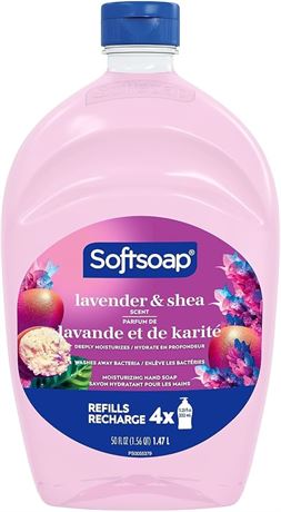 1.47L Softsoap Antibacterial Liquid Hand Soap Refill - Lavender & Shea Butter