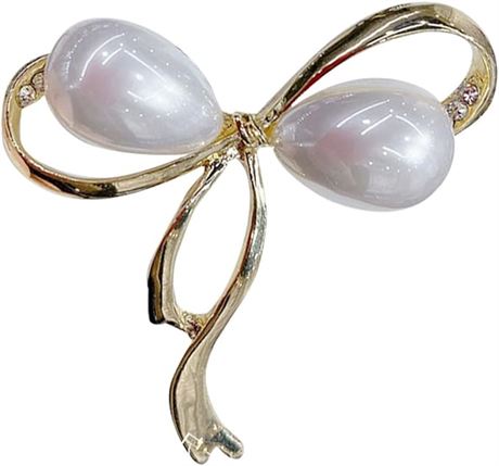 Jewelry Anime Fashion Personality Pearl Brooch Collar Pin Mark Scarf Buckle Tie