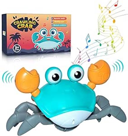 Crawling Crab Baby Toy for Boys and Girls 6-12 Months