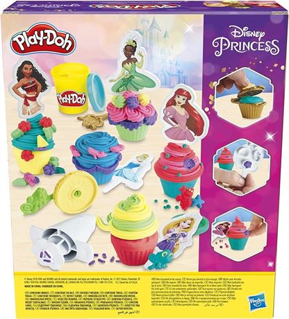 Hasbro Play-Doh Disney Princess Cupcakes Playset Arts and Crafts Toy