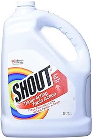 3.8L, Shout Triple-Acting Laundry Stain Remover