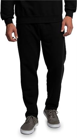 2XL - Fruit of the Loom Mens Eversoft Fleece Joggers with Pockets