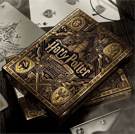 Harry Potter Playing Cards Hufflepuff, Yellow