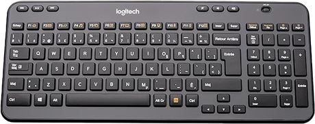 Logitech K360 Wireless USB Desktop Keyboard - French