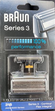 Braun series 3 - 31S replacement foil and cutter