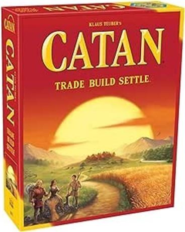 Catan Board Game (Base Game) Family Board Game Board Game for Adults and Kids