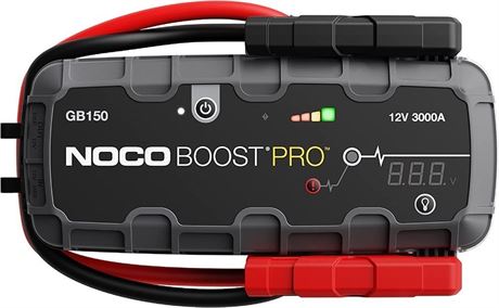 NOCO Boost Pro GB150 3000 Amp 12-Volt UltraSafe Lithium Jump Starter