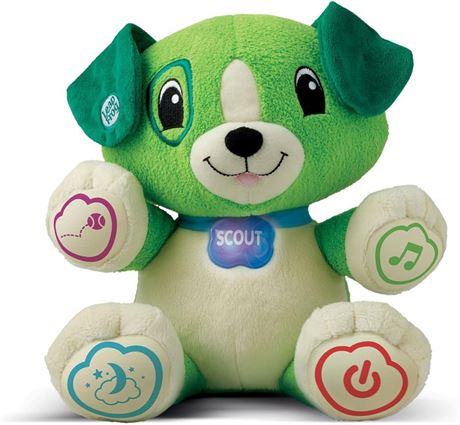 LeapFrog My Pal Scout, Infant Plush Toy with Personalization, Music (French Ver)
