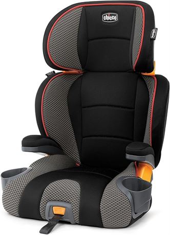 Chicco KidFit 2-in-1 Belt-Positioning Booster Car Seat, Atmosphere/Black