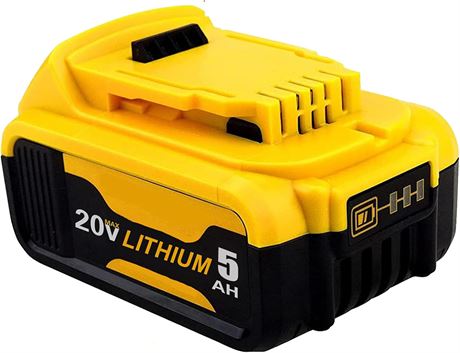 1 Pack 5.0Ah Lithium Ion 20 Volt DCB206 Batteries