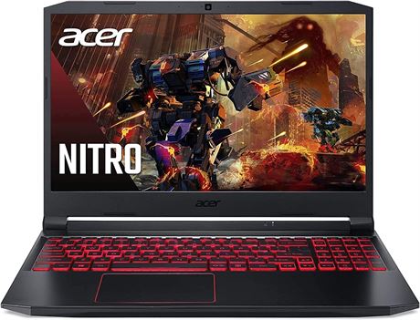 Acer Nitro 5 Gaming Laptop 15.6" Display, Intel Core i5-11400H/512GB SSD/8GB RAM