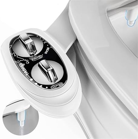 YASFEL Self-Cleaning Bidet - Fresh Water Sprayer Toilet Seat Attachment