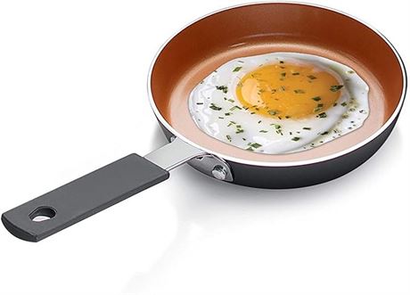 Gotham Steel Small Frying Pan Nonstick, 5.5” Egg Pan Nonstick