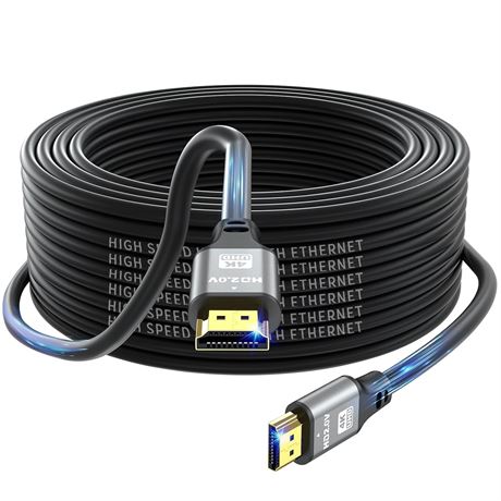 HDMI Cable 50ft 4K@60Hz, 18Gbps High Speed HDMI