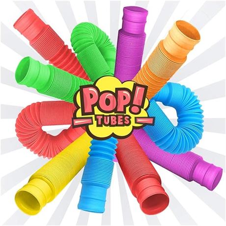 Pack Fidget Pop Tubes Toys for Kids