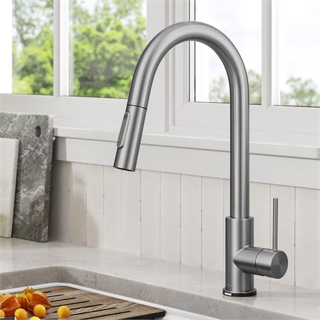 Kraus KTF-3104SFS Oletto Contemporary Single-Handle Touch Kitchen Sink Faucet