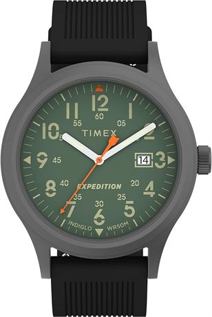 Timex Expedition Scout 40mm Silicone Strap Watch (Model: TW4B302009J)