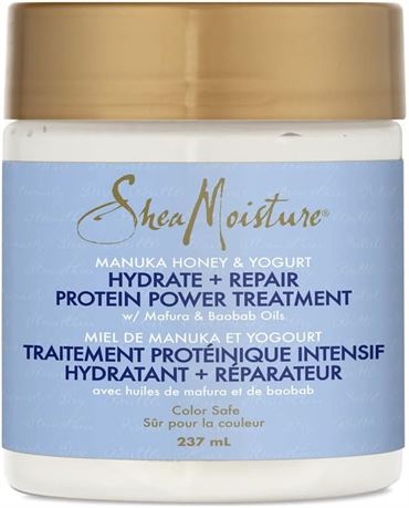 Shea Moisture Hydrate + Repair Protein Power Hair Treatment |  237 ml