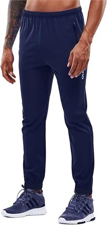 MED - YAWHO Men's Sweatpants Athletic Jogging Pants Sport Joggers Trousers