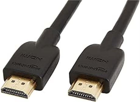 10 Foot Basics HDMI Cable, 18Gbps High-Speed, 4K60Hz, 2160p, Ethernet Ready