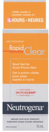 Neutrogena Rapid Clear Spot Gel for Acne Prone Skin 15 ml