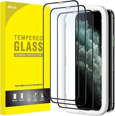 JETech Full Coverage Screen Protector for iPhone 11 Pro Max/iPhone XS Max 6.5-In