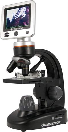Celestron 44341 LCD Digital Microscope II, Black