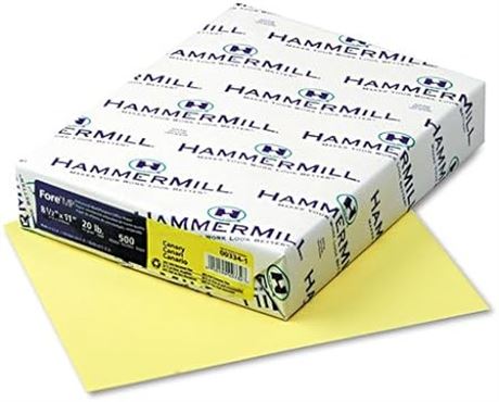 Hammermill - Fore MP Recycled Colored Paper, 20lb, 8-1/2 x 11