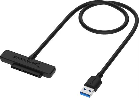 Sabrent USB 3.0 to SSD / 2.5-Inch SATA Hard Drive Adapter [Optimized for SSD]