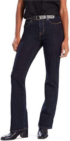 US 29 Levi's Women's Classic Bootcut Jeans, Dark Indigo