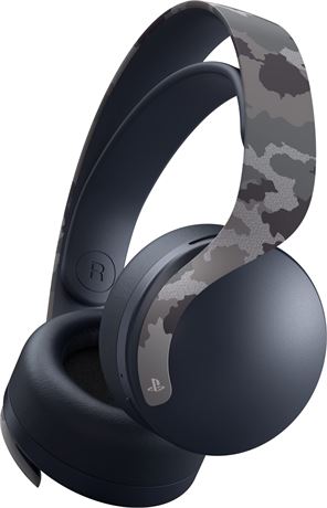 AS-IS PULSE 3D Wireless Headset - Gray Camouflage