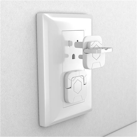 4our Kiddies Baby Proofing Outlet Covers (60 Pack) Electric Outlet Plug Covers