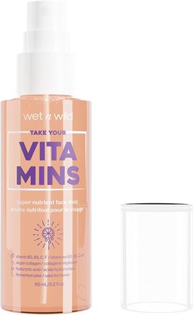 Wet n Wild Take Your Vitamins Super Nutrient Face Mist Clear Take Your Vitamins
