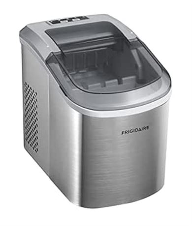 Frigidaire EFIC120-SS-SC Self Cleaning Stainless Steel Ice Maker