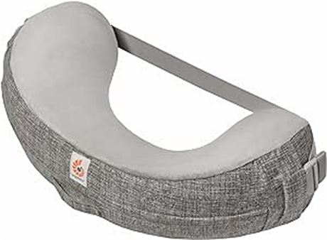 Ergobaby Natural Curve Nursing Pillow with Strap, Grey