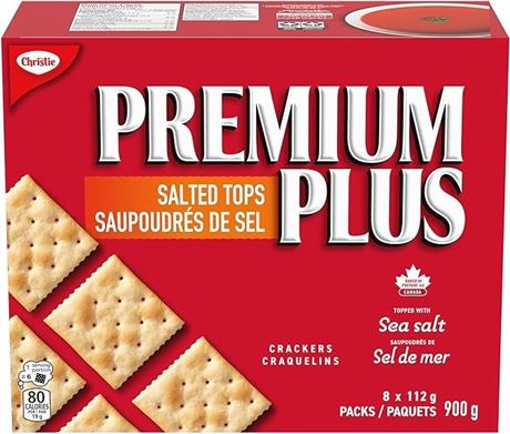 PREMIUM PLUS Salted Tops Crackers 900 g