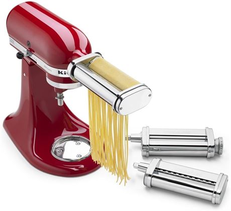 KitchenAid 3-Piece Pasta Roller & Cutter Set, Stand Mixer Attachments