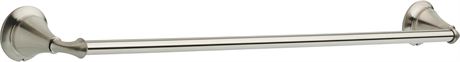 DELTA FAUCET 79424-SS Linden Wall Mounted 24 in. Towel Bar, Stainless steel