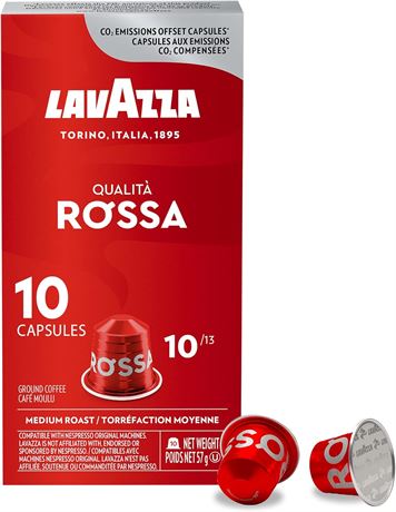 Lavazza Qualita Rossa Medium Roast Coffee Capsules