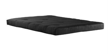 Full-4 Inch Mainstays Futon Mattress with Tufted Cover