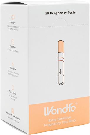 Wondfo Early Result Pregnancy Test Strips - Get Results 6 Days Sooner