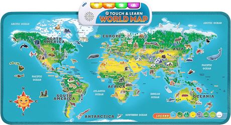 LeapFrog Touch & Learn World Map (English Version)