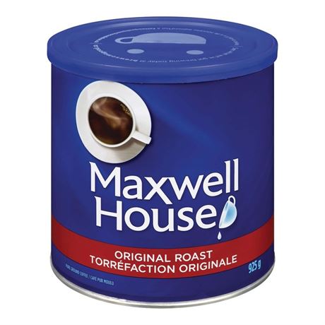 Maxwell House Original Roast Pure Ground Coffee, 925-g