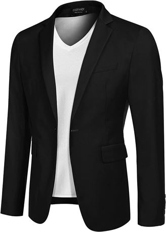 COOFANDY Mens Sport Coat Casual Blazer One Button Business Dress Jacket Suit