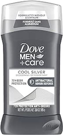 85g Dove Men + Care Cool Silver 72H Deodorant Stick for Men with Vitamin E