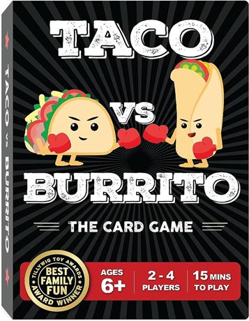 Taco vs Burrito - The Wildly Popular Surprisingly Strategic Card Game